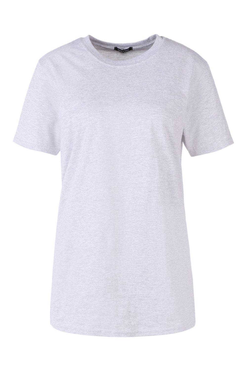 Grey boyfriend t shirt sale